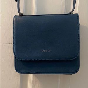 Matt + Nat blue cross body purse